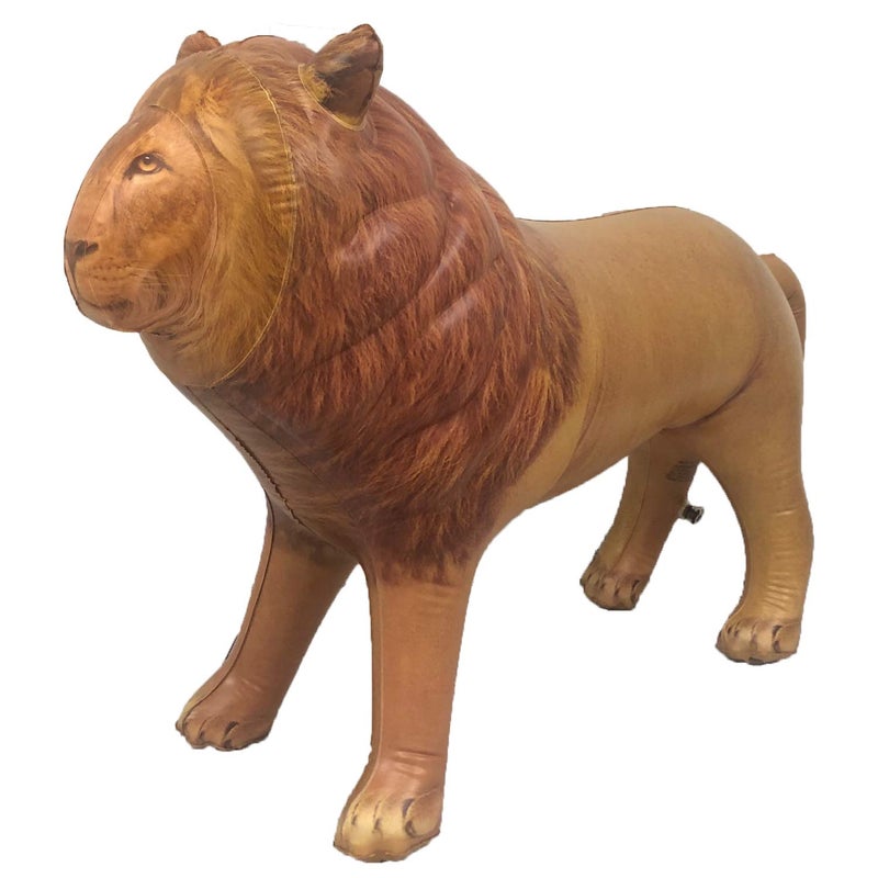 Jet Creations Life on Earth Wildlife Safari Inflatable, 3-PK, Lion, Tiger, Elephant, Realistic Animals for Party Decoration, Pool, Birthday, Jungle Photo Prop - Image 4